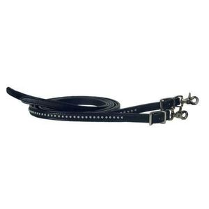 Riendas de Cuero Genuino con Puntos Decorativos, Riendas Western para Caballo, Duraderas, para Entrenamiento y Paseos, de Primera Calidad, para Uso Intensivo - Product Image 4