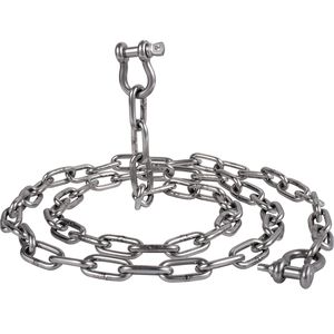 Catena per Ancora in Acciaio Inox 316 da 6 Piedi 5/16'' con Grillo da 3/8'' - Carico di Rottura 7120 libbre (9460 libbre) - Catena per Ancora per Barche - Product Image 1