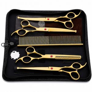 Professional Hairdressing Scissors Set with Thinning <b>Shears</b> and Comb for Salon Use - Product Image 3