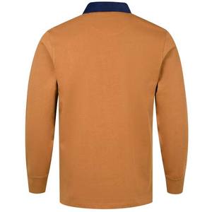 Maillot de rugby d'hiver pour homme imprimé 100 % coton personnalisable à manches longues – Performance et design unique – Nouvelle arrivée - Product Image 4