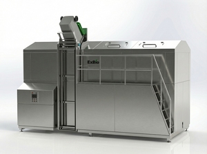 Máquina Inteligente de Reciclaje de Residuos Alimentarios Industriales de 10t, Sistema de Compostaje, Digestor de Residuos Orgánicos, Motor de 30HP, Acero Inoxidable, para Fábrica - Product Image 3