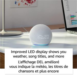 Echo Dot (5.ª Generación) Altavoz Inteligente con Reloj y Alexa, Color Azul Nube - Product Image 5