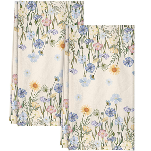 Serviettes de cuisine en coton super doux imprimées sur mesure, impression numérique, vente en gros - Product Image 5