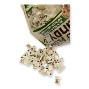 Caramelos Duros de Ciruela Salada OEM al por Mayor, Dulces <span class=keywords><strong>y</strong></span> Ácidos, Refrescantes, con Sabor a Fruta, Bolsas Envasadas Individualmente, Calman la Garganta - Product Image 3