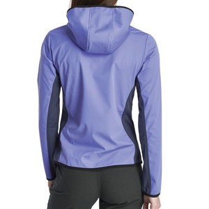 เสื้อแจ็คเก็ตซอฟต์เชลล์ผู้หญิงแบบสั่งทำพิเศษพร้อมโลโก้ คุณภาพสูง ไซส์ใหญ่ สวมใส่สบายๆ - Product Image 3