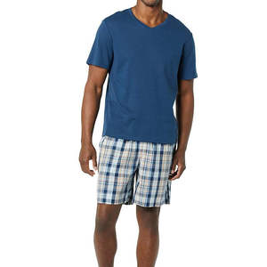 Conjunto de pantalones cortos estampados de alta calidad para hombre, con logotipo personalizado y elegante, transpirable, para verano, en venta en línea a precio económico. - Product Image 3