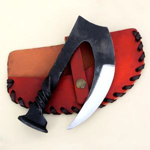 มีดครัวเหล็กดามัสกัสทำมือโบราณสไตล์ยุคกลางจาก Jexmoo - ใบมีดอเนกประสงค์ - ของขวัญสำหรับเชฟ - Product Image 6