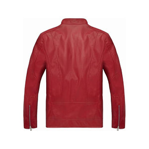 Concevez votre propre veste de moto en cuir pour femme, de haute qualité, respirante, à manches longues, rembourrée en coton, avec manches amovibles - Product Image 2