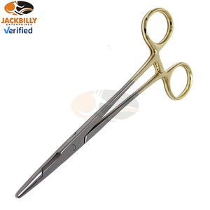 ที่จับเข็มโอลเซ่นเฮการ์แบบด้ามทอง ขนาด 5.5 นิ้ว เครื่องมือผ่าตัดตาคุณภาพพรีเมียม พร้อมหัวทังสเตนคาร์ไบด์ - Product Image 3