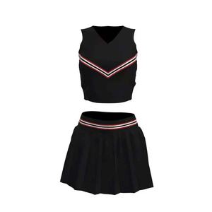 Wholesale Cheerleading Uniforms Good Quality Quick Dry Design Own Your Team Wear Printed Soft Fabric Cheerleading Uniform - Product Image 1