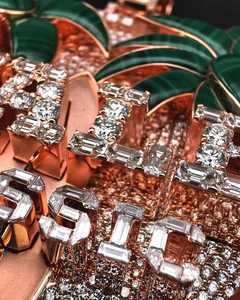 จี้รูปต้นปาล์มประดับเพชรโมอิสซาไนต์ VVS ชุบโรเดียม เงินแท้ S925 สำหรับฮิปฮอป พร้อมใบรับรอง - Product Image 4