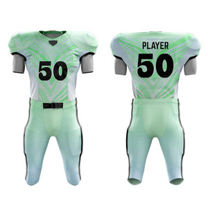 Uniforme de Fútbol Americano con Nombre y Número del Equipo, Uniforme de Fútbol Americano en Diferentes Colores - Product Image 1