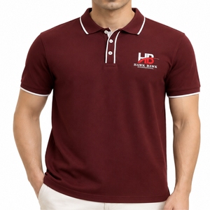เสื้อโปโลชายแบบสั่งทำพิเศษ พรีเมียม สไตล์ลำลอง ใส่ได้ทุกวัน สวมใส่สบาย แฟชั่นทันสมัย เสื้อโปโลออกแบบเองได้ - Product Image 1
