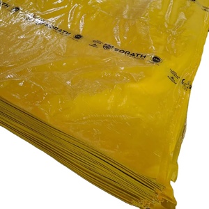 Indian Manufacture Multi-layer PE Coated Tarpaulin 12x12 Mesh <b>Fabric</b> Grommets <b>Waterproof</b> Tear-Resistant Lightweight 300gsm - Product Image 3
