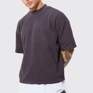 Camisetas de Manga Corta 100% Algodón para Hombre, Tallas Grandes, Nuevo Diseño, Ropa Casual, Logotipo Personalizado Impreso, Precio Económico - Product Image 6