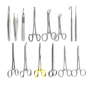 Kit de Instrumentos Quirúrgicos Veterinarios para Esterilización de Perreras con Pinzas de Bloqueo y Tijeras de Precisión para Cirugía Animal y Reproducción de Mascotas - Product Image 2