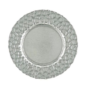 Round Metal <b>Decorative</b> <b>Plate</b> Modern Design Polished Finish Solid Pattern Handmade - Product Image 4
