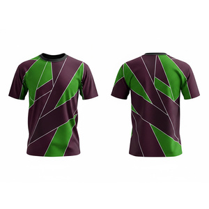 T-shirt de sport respirant à manches courtes pour femme, entièrement sublimé |   Vêtements unisexes pour adultes légers et à séchage rapide |   Marque MR FOOTBALL - Product Image 2
