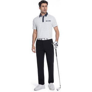 Chemise de golf pour homme à imprimé ananas, motif fruit original, haut de sport, jersey à col pour l'été, performance athlétique - Product Image 3