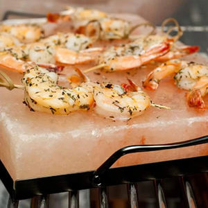 Placas de Sal del Himalaya para Cocinar, Baldosas de Sal de Roca Natural, Bandeja de Hierro para Barbacoa, Hechas a Mano, Tamaño Personalizado, Decoración para el Hogar, Auténticas - Product Image 2