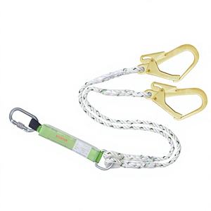 สายรัดเหล็กดูดซับแรงกระแทกแบบมีตะขอพร้อมตัวล็อคเชื่อมต่อเร็วสำหรับยึดกับหลังคาและความแข็งแรงในการรับน้ำหนัก 1500 กก. - Product Image 1