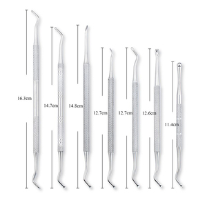 อุปกรณ์ทำเล็บมือเล็บเท้าทำจากสเตนเลสสองชั้นอุปกรณ์ทำเล็บ - Product Image 2