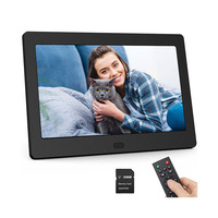 Marco de Fotos Digital con Pantalla Táctil IPS Sudex SFL-02 de 7 Pulgadas, Plástico, con Memoria Integrada, Video, Música, Reloj, Sistema Wi-Fi