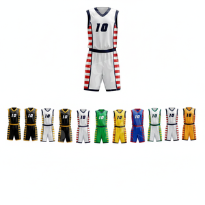 New Arrival Solid Plain Color Basketball Uniform for Teams Customized Sublimated Printed Sportswear Athletic Polyester Uniform - Product Image 1