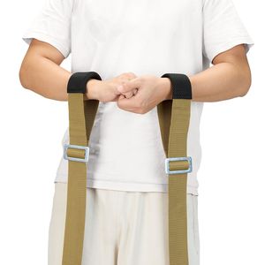 Sistema di Sollevamento e Trasporto per 2 Persone, Capacità 1 Tonnellata, con 2 Imbracature in Nylon e Cinghie di Carico, 1 Cinghia Manuale Regolabile e 2 Cinghie per Trasporto - Product Image 5