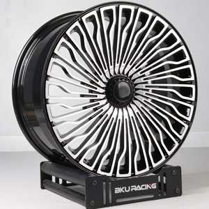 Rines Bku Forjados para Range Rover L405 L460 L494 Sport Vogue <span class=keywords><strong>Velar</strong></span> Evoque 23 24 Pulgadas, Pulidos, Aleación 6061 T6, 5x120 - Product Image 2