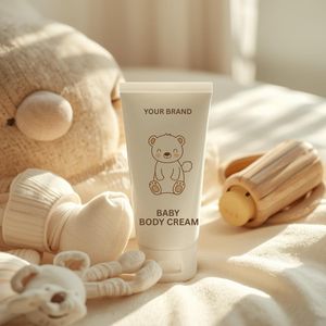 Crema Corporal para Bebés ODM OEM, Hidratante Suave y Nutritiva para el Cuidado de la Piel de los Bebés - Product Image 3