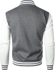 Nouvelle arrivée, veste de baseball pour homme, design tendance 2025, rouge vin, coupe ajustée, veste universitaire pour homme - Product Image 3