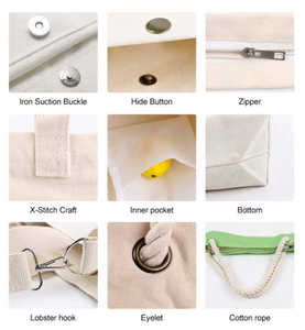 Bolsa de Yute Ecológica para Compras con Fuelle Ancho y Gran Capacidad de Carga - Product Image 3