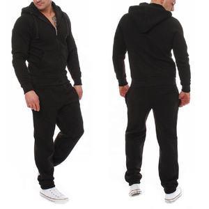 NOUVEAU Ensemble de jogging en polaire de haute qualité pour homme – Survêtement de sport élégant avec veste à cordon et pantalon de jogging pour homme - Product Image 6