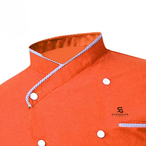 Túnica de Chef a Medida con Botones Ocultos para Personal de Restaurantes de Alta Cocina, Proveedor de Prendas Personalizadas 2026 - Product Image 5