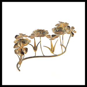 Support de bougie décoratif personnalisable en aluminium pour table console, créant une ambiance intérieure accueillante - Product Image 2