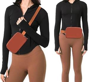 RABUSH SPORTS - Riñonera/Bandolera de Cuero Genuino Ecológico, Impermeable, de Gran Capacidad (50-70L) - Product Image 3