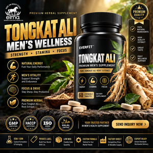 Café Instantáneo Amargo con Ginseng y Tongkat Ali de Malasia, Aroma Intenso para Hombres, en Sobres, Etiqueta Privada, Proveedor Mayorista OEM - Product Image 1