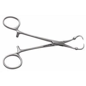 Pinza Quirúrgica de Acero Inoxidable de 4 Pulgadas con Puntas de Bola para Toallas, Marca Apto Enterprises - Product Image 2