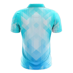 Chemise formelle pour homme en polyester à séchage rapide, tissu respirant et anti-transpiration, impression numérique personnalisée 2024 - Product Image 5