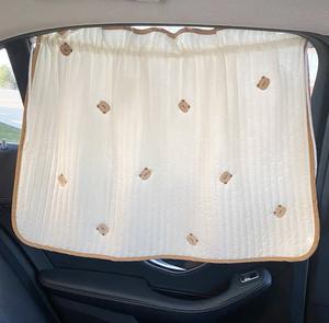 Ventosa cortina en la ventana del coche parasol cubierta dibujos animados Universal ventana lateral parasol protección UV para chico bebé niños - Product Image 5