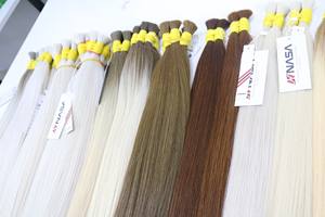 Extensions de cheveux humains vierges 100% de haute qualité de Nasa Hair Vietnam Extensions de cheveux raides en vrac - Product Image 4