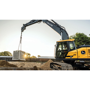 Excavatrice John Deere d'occasion, modèle propre, moteur en excellent état, fonctionnement fluide, équipement performant - Product Image 1