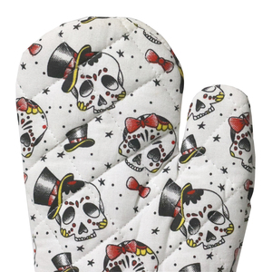 Guantes de horno microondables con diseño impreso, guantes de horno ligeros para uso en horno, fabricante en India - Product Image 3