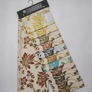 ผ้าแจ็คการ์ดเมทัลลิกโพลีเอสเตอร์ 100% ดีไซน์ใหม่สไตล์ลรัน สำหรับผ้าม่าน ขายส่ง - Product Image 1