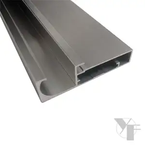 C-förmiges Extrusion profil aus eloxiertem Aluminium