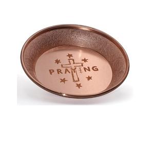 ชามทรงกลมลายดาวสลักลาย ขายดี เป็นที่ต้องการสูง สำหรับตกแต่งครัว บ้าน งานแต่งงาน ชามเสิร์ฟโลหะทองแดง สำหรับตกแต่งโต๊ะอาหาร - Product Image 2