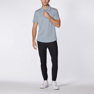 Casual Fit Cotton Poly Spandex Polo <b>Shirts</b> for Men Athletic Leisure <b>Collar</b> <b>t</b> <b>Shirt</b> Men's Clothing - Product Image 3