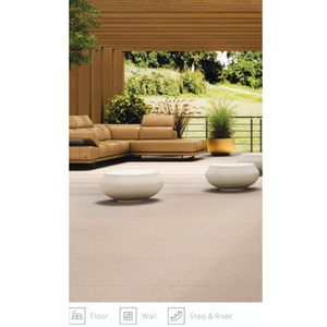กระเบื้องพอร์ซเลนสำหรับภายนอกและภายในอาคาร ลายพั้นช์ ขนาด 600x1200 มม. สำหรับปูพื้นและผนัง ทนทาน - Product Image 3