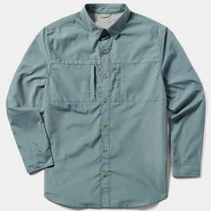 Camisa Polo de Manga Larga para Hombre, Protección UV, para Caza al Aire Libre, con Botones, Logotipo Personalizado, 100% Poliéster, UPF 50, Resistente al Viento, Fabricante 2026 - Product Image 6